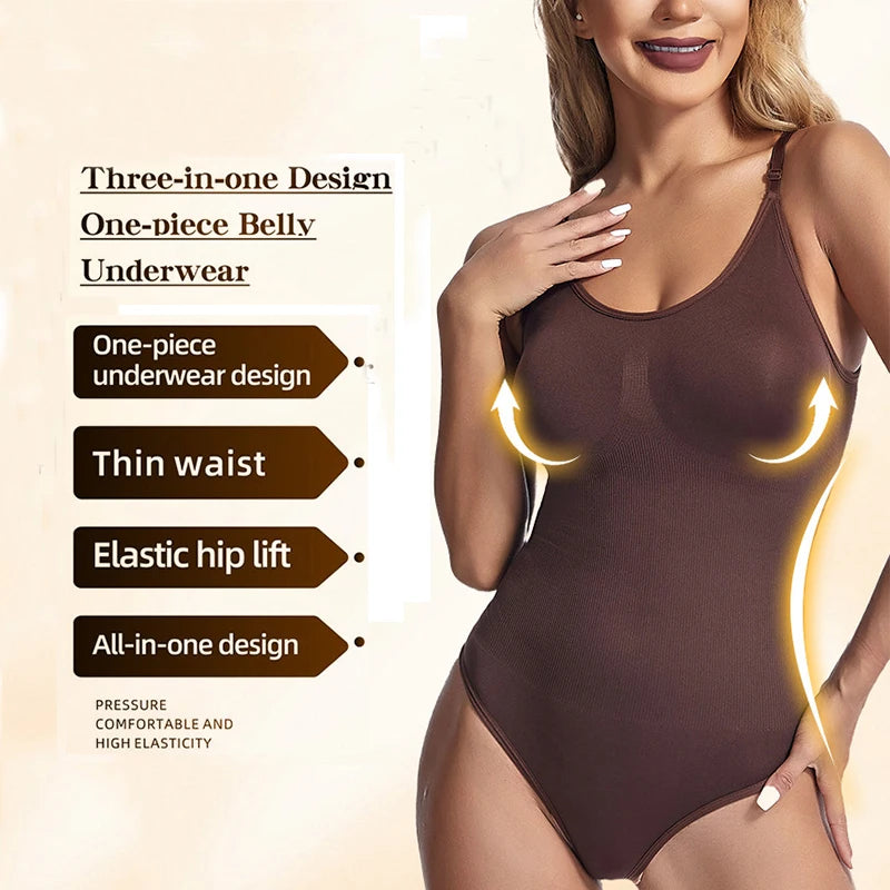 Shapewear Bodysuit - Seamless Tummy Control & Slimming