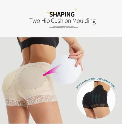 Butt Lifter Padded Underwear - High Waist Tummy Control
