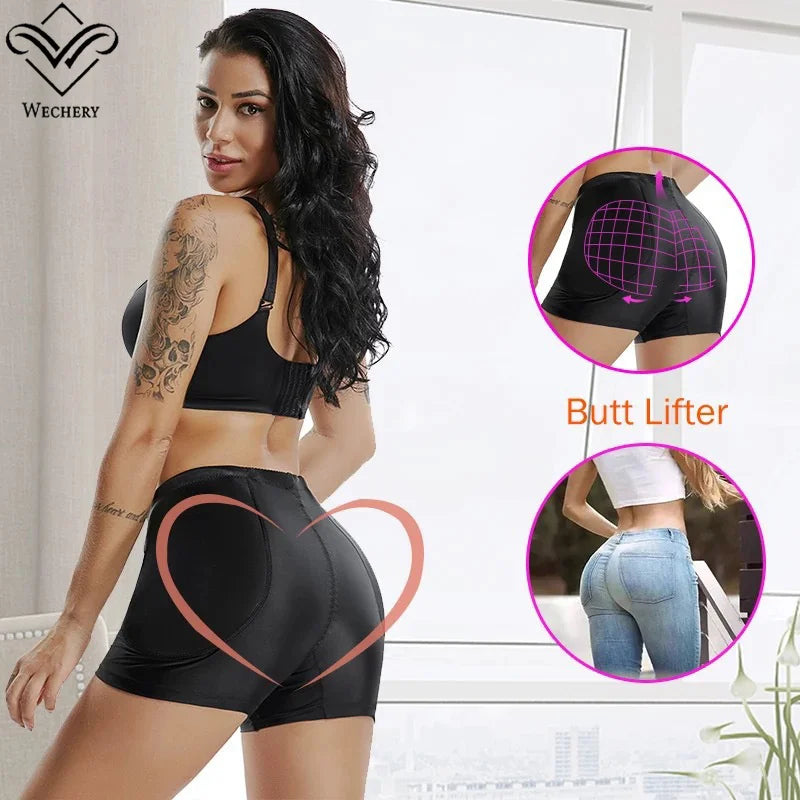 Padded Panties Shapewear - Booty Enhancer with Hip Pads