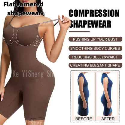 One-piece Women's Shapewear - Hip Lift Elastic Corset Body Piece