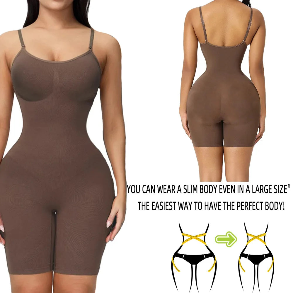 One-piece Women's Shapewear - Hip Lift Elastic Corset Body Piece