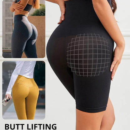 High Waist & Tummy Control Butt Lifter Shorts