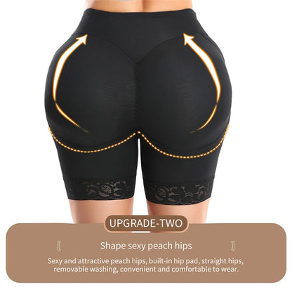 Butt Lifter Shapewear Shorts with Booty Enhancer Padding