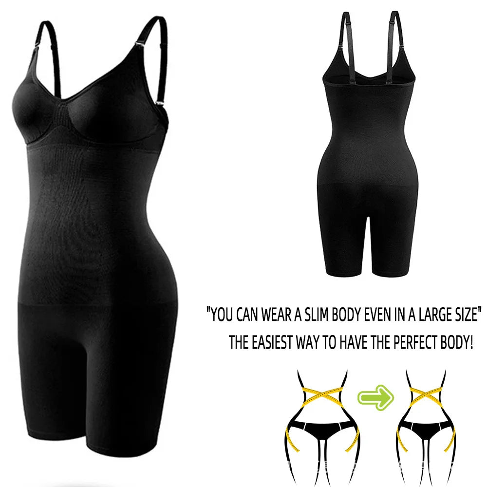 One-piece Women's Shapewear - Hip Lift Elastic Corset Body Piece
